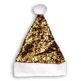 HAT SANTA SEQUINS RED/GOLD