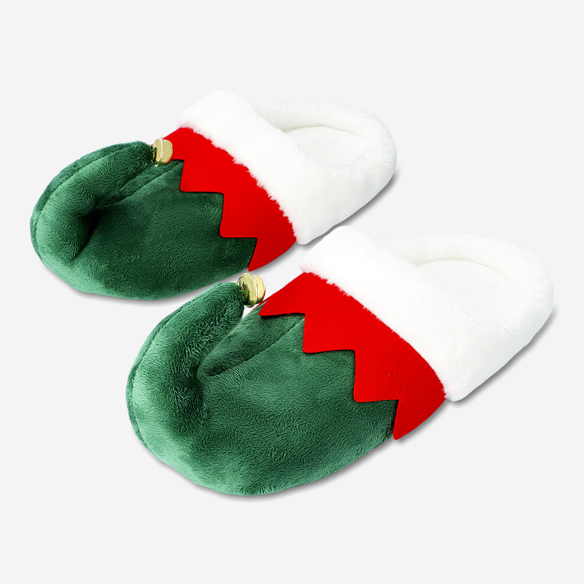 SLIPPERS SANTA'S SHOES GREEN SIZE 42/43