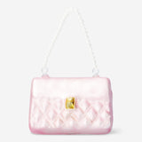 BAUBLE PINK  PURSE W. PEARL HANDLE