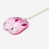 BAUBLE PINK BUNNY SLIPPERS