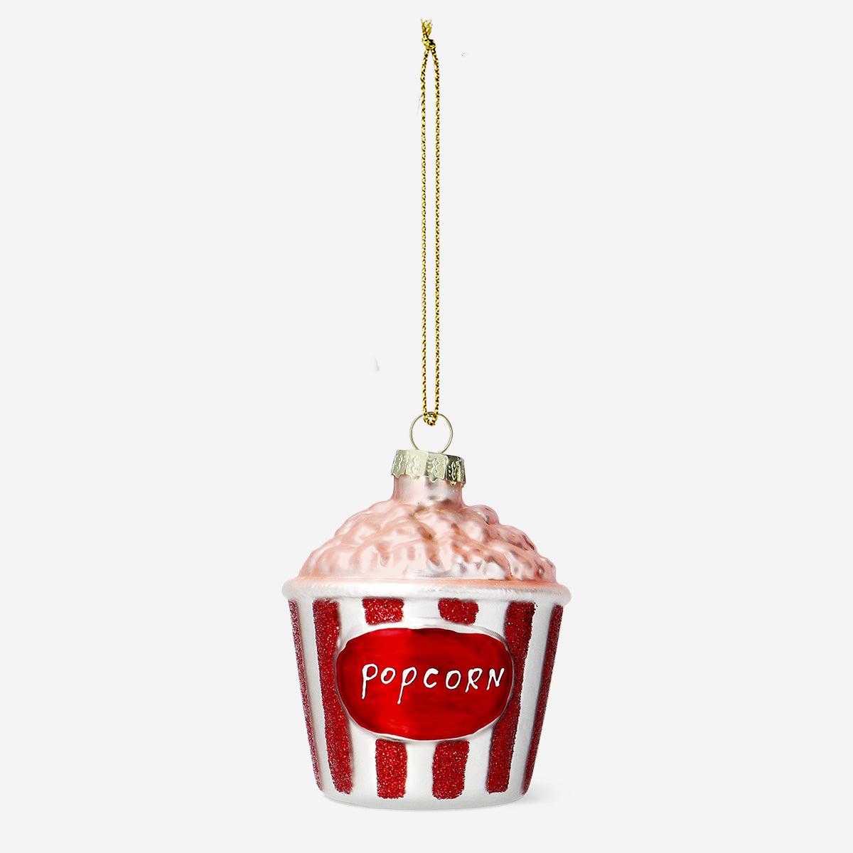 BAUBLE POPCORN BUCKET GLASS