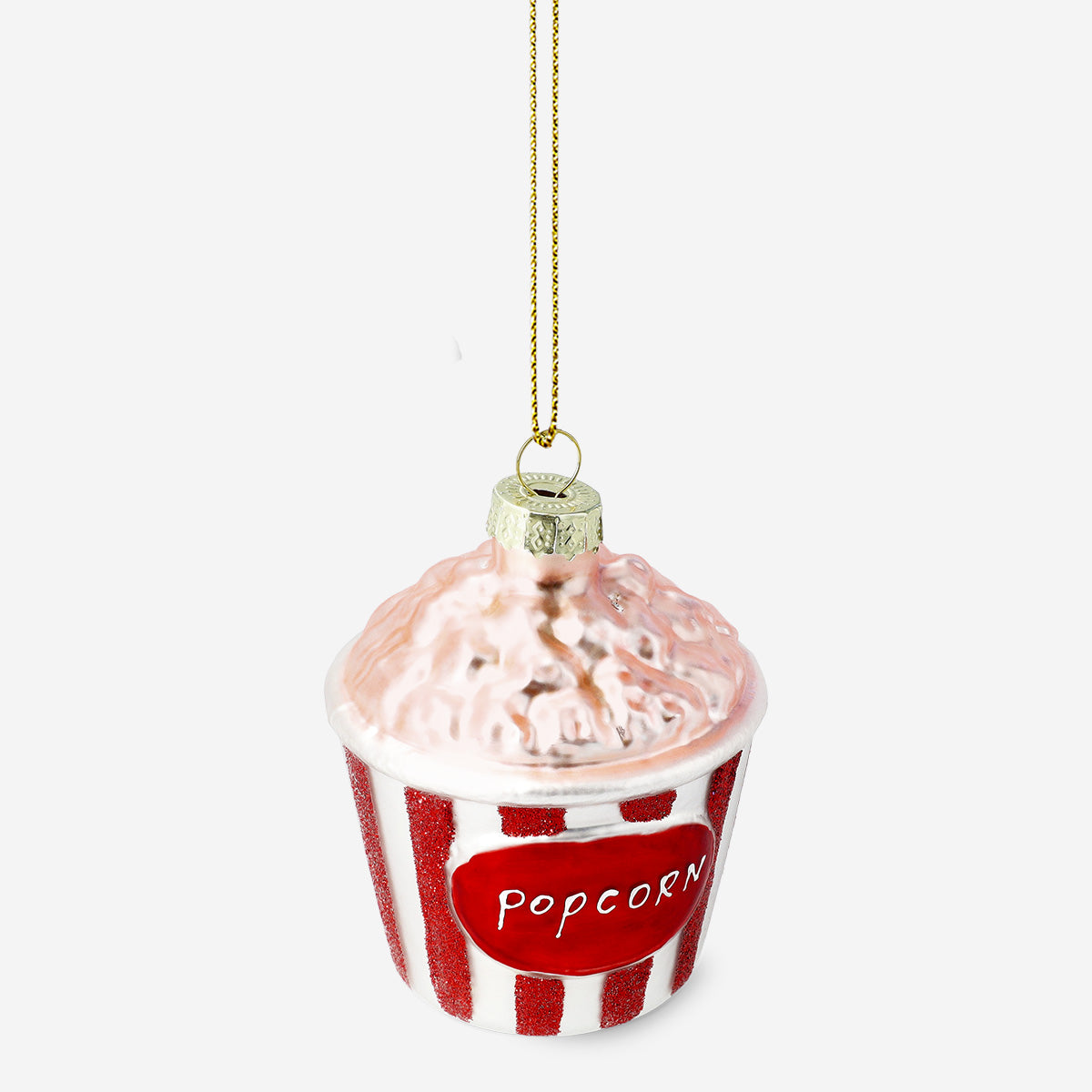 BAUBLE POPCORN BUCKET GLASS