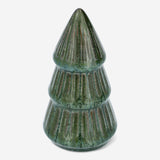 CHRISTMAS TREE CERAMIC GREEN H.10 CM