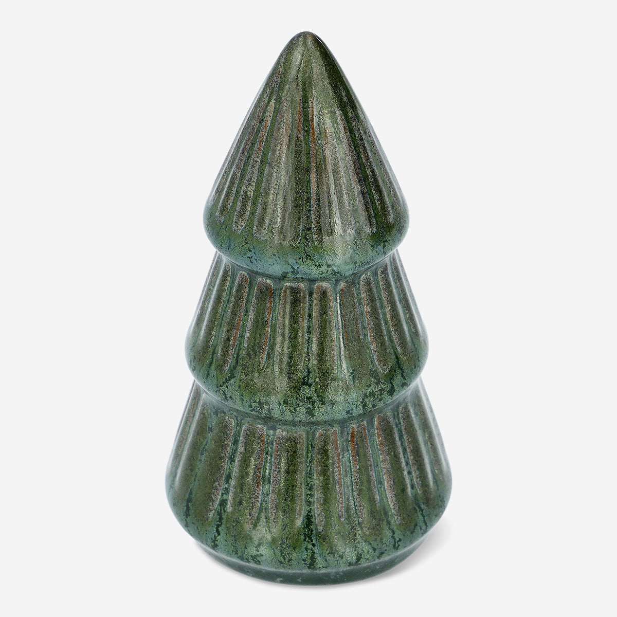 CHRISTMAS TREE CERAMIC GREEN H.10 CM