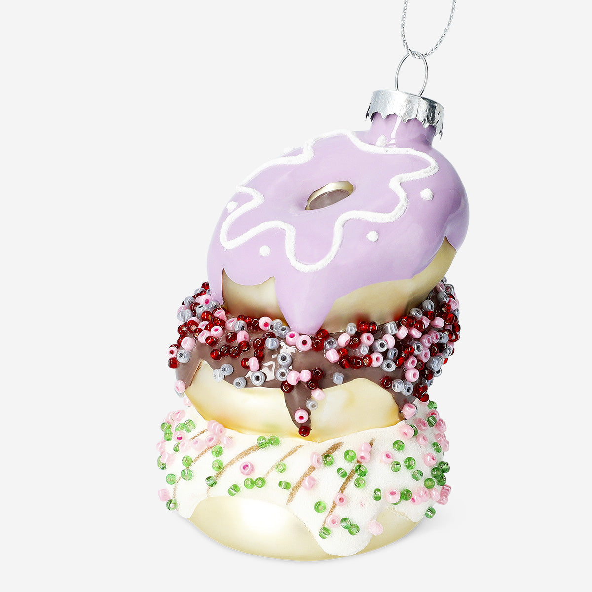 BAUBLE 3 STACKED DONUTS