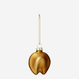 BAUBLE FORTUNE COOKIE GOLD