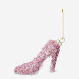 BAUBLE HIGH HEEL W. GLASS PEARLS