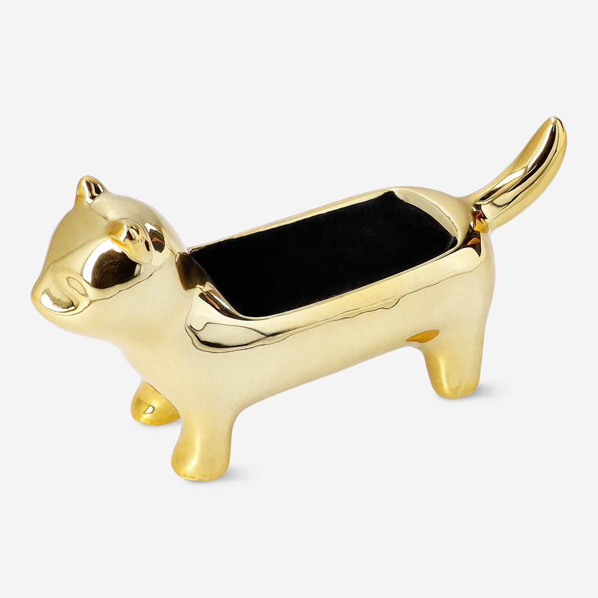 RING HOLDER AS CAT GOLD