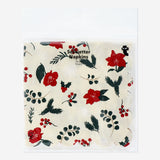 NAPKINS 3 LAYERS CHRISTMAS FLOWERS 16 PCS 16 X 16 CM