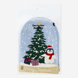 NAPKINS SHAPED SNOWGLOBE 16 PCS