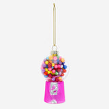 BAUBLE GUM MACHINE PINK GLASS