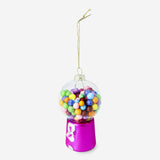 BAUBLE GUM MACHINE PINK GLASS