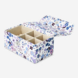 JEWELRY BOX 13,5X7,5X6,2CM COTTON FLOWER