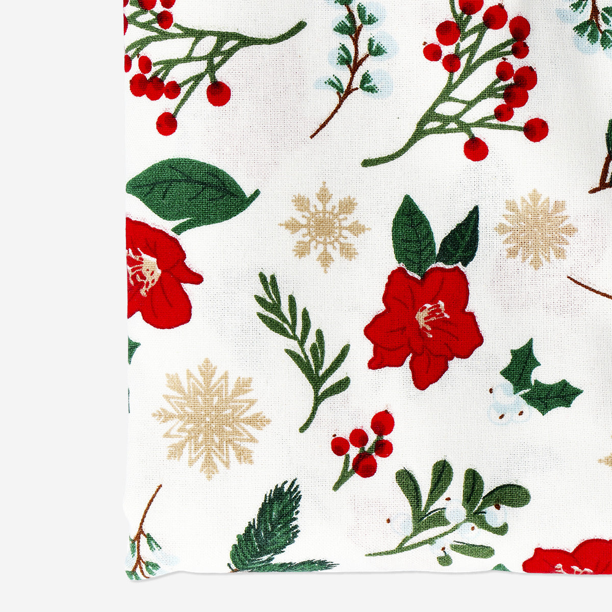 TABLE CLOTH 140X220 CM CHRISTMAS FLOWER