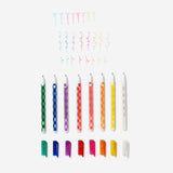 GEL PENS GLITTER 8PCS