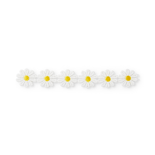 RIBBON FABRIC DAISY SHAPE 2 M