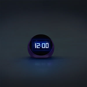 ALARM CLOCK FACE PURPLE