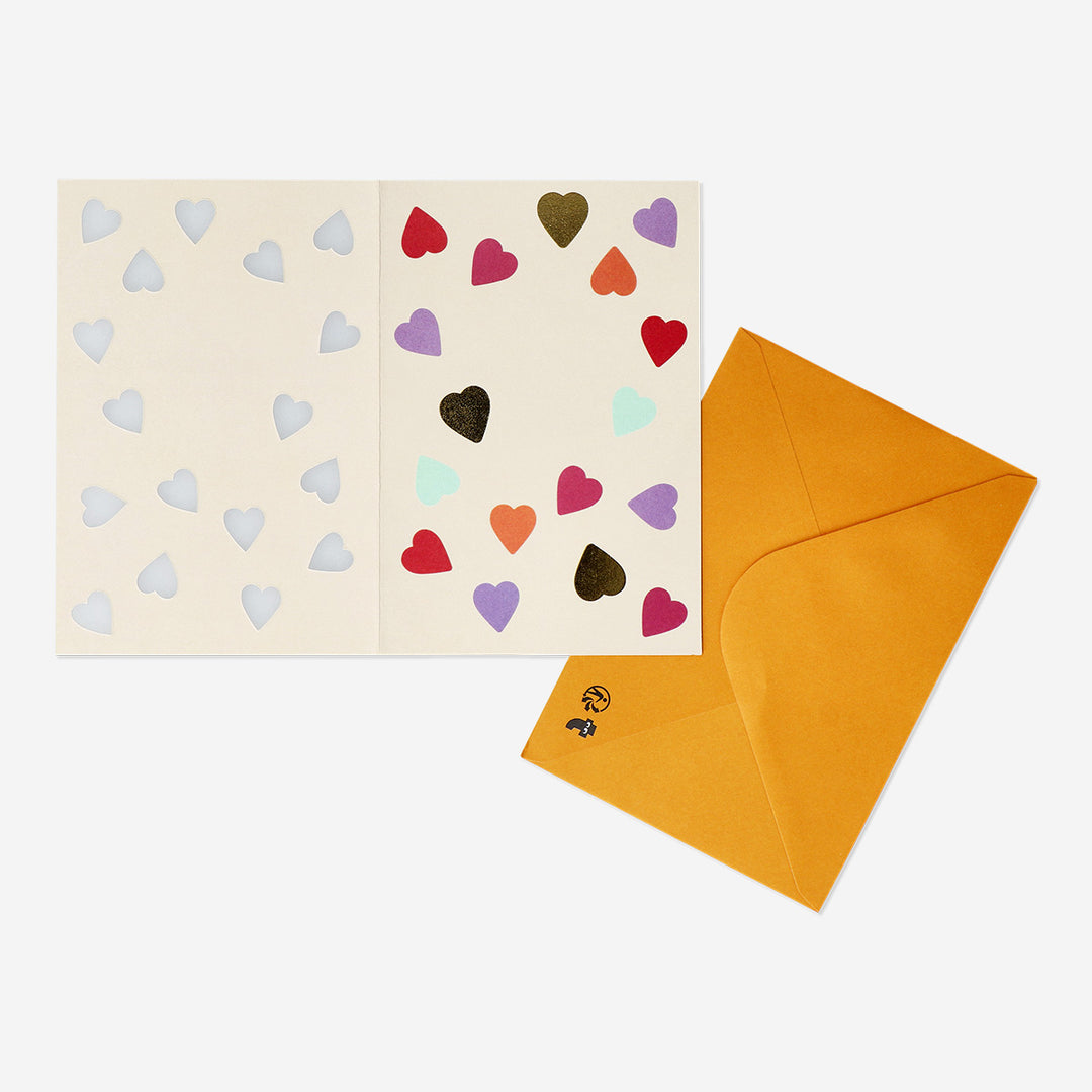 CARD W ENVELOPE W CUT OUT BALLOONS