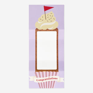 CARD W ENVELOPE CUPCAKE