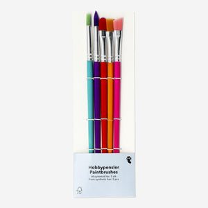 BRUSH SET 5 PCS COLORFUL