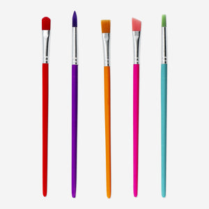 BRUSH SET 5 PCS COLORFUL