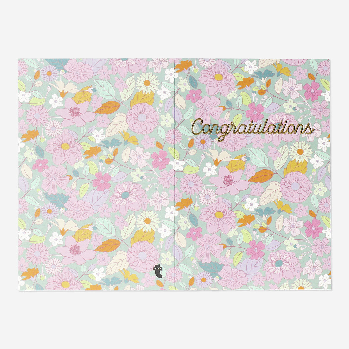 CARD W ENVELOPE FLORALS