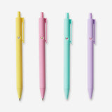 PEN BALLPOINT WITH HEART CUTOUT 4 PCS