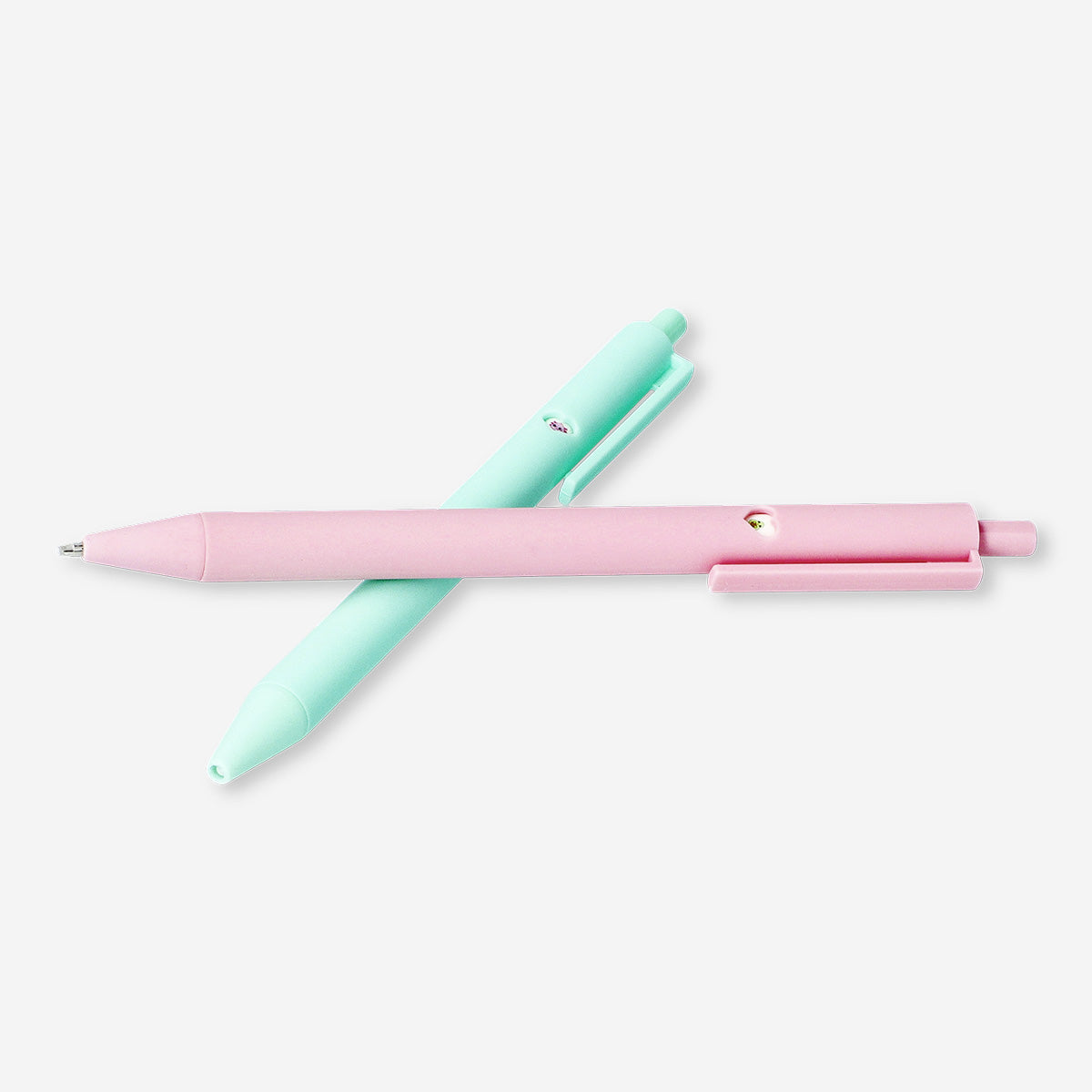 PEN BALLPOINT WITH HEART CUTOUT 4 PCS