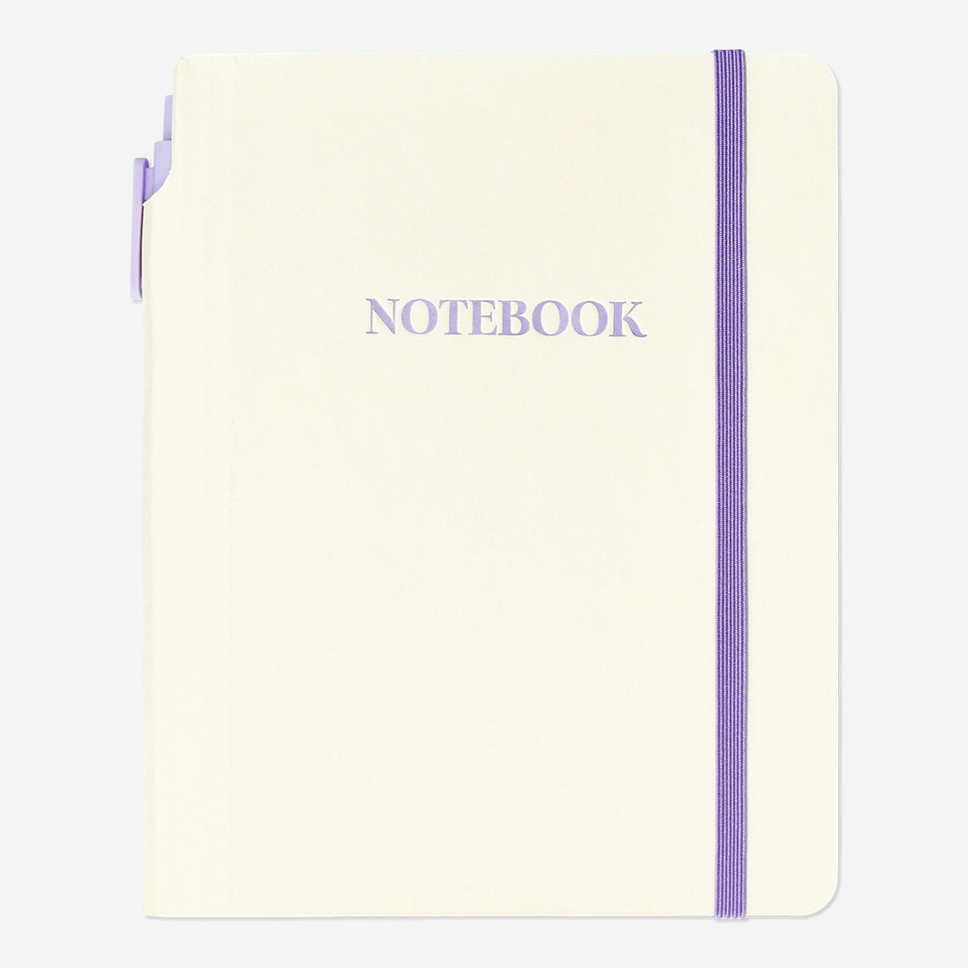 NOTEBOOK W. PEN OFF WHITE