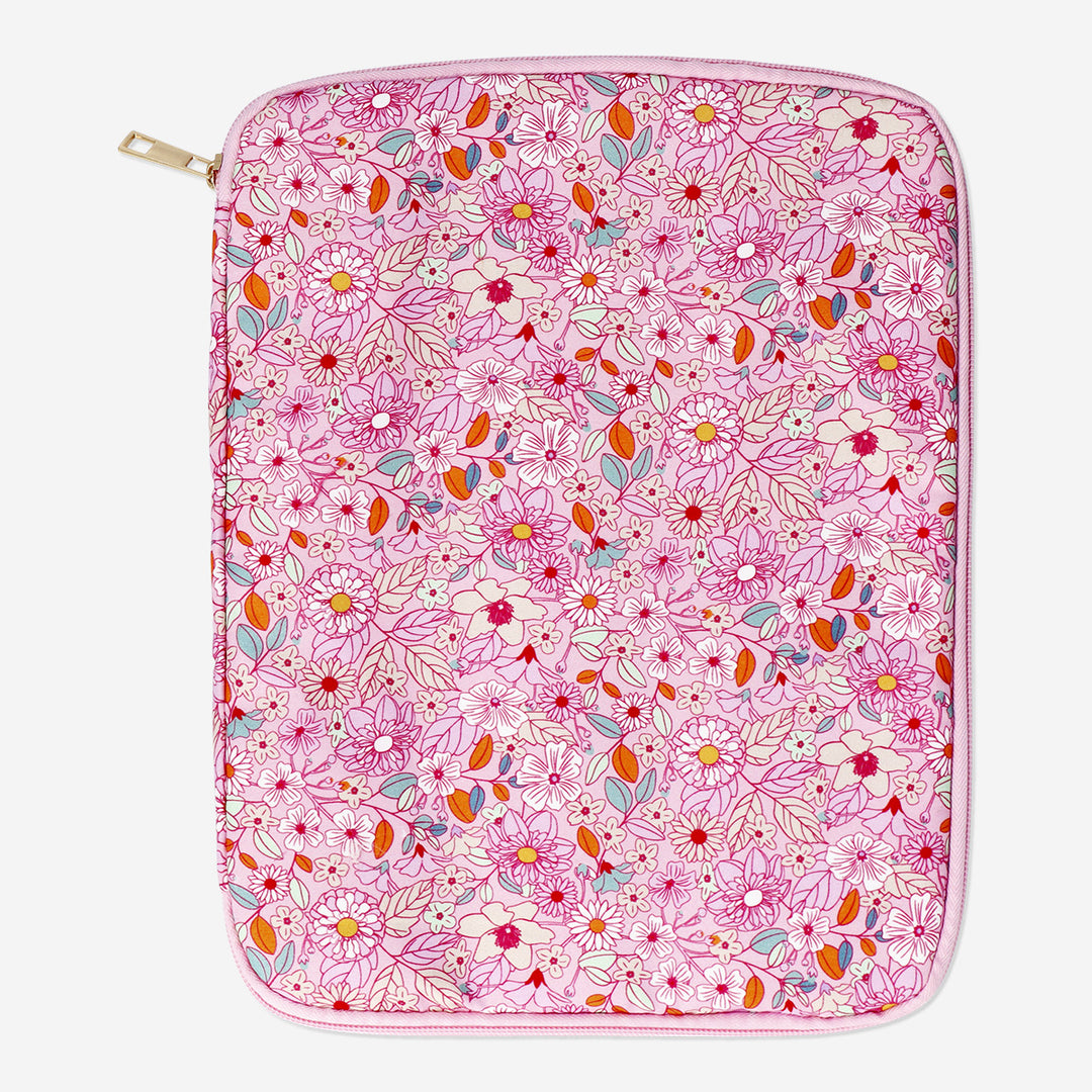 TABLET ORGANIZER FLOWERPRINT PINK