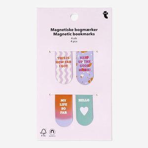 BOOKMARK MAGNETIC 4 PCS