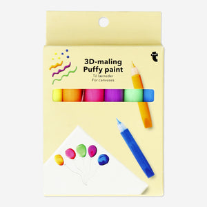 PUFFY PAINT PENS 6 PCS