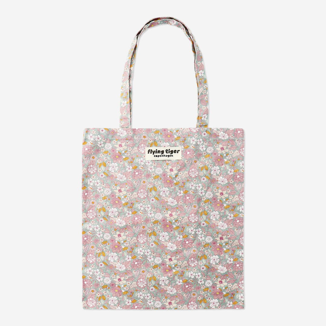 TOTE BAG FLOWERS AOP ADULT