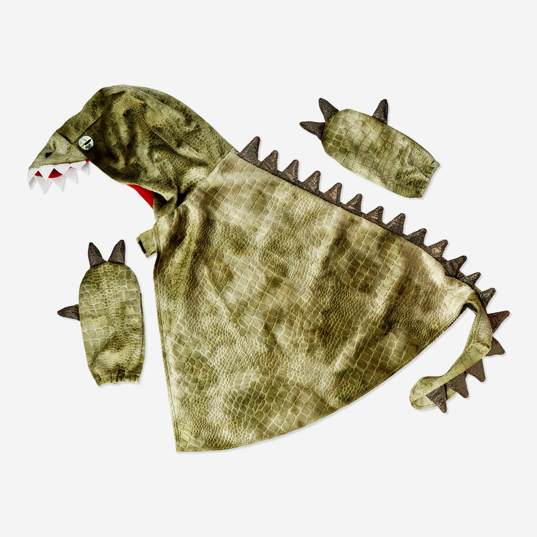 DRESS UP WITH SLEEVES DINOSAUR 4-8 YEARS