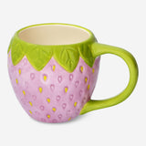 MUG WITH HANDEL STRAWBERRY SHAPE OPTION 2