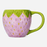 MUG WITH HANDEL STRAWBERRY SHAPE OPTION 2