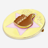 BROOCH METAL INTERACTIVE HEART MOOD