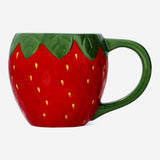 MUG WITH HANDEL STRAWBERRY SHAPE OPTION 1