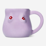 MUG W HANDLE 360ML LONG BOOBS AND FLOWER NIPPLES OPTION 2