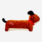 DOG TOY DACHSHUND BOW