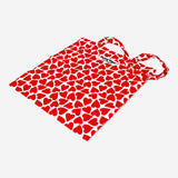 TOTE BAG HEARTS PATTERN