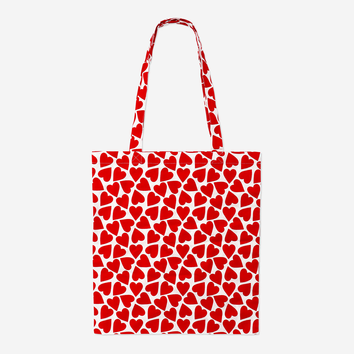 TOTE BAG HEARTS PATTERN