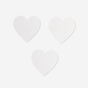 CANVAS MINI MAGNETIC 3 PCS HEART