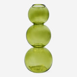 VASE GLASS BUBBLE SHAPE