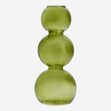 VASE GLASS BUBBLE SHAPE