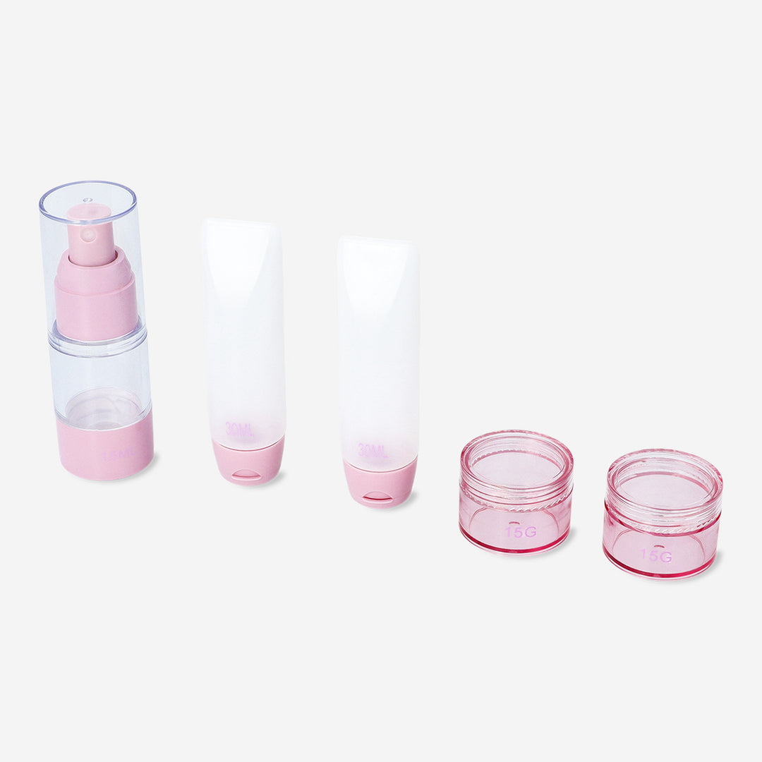 TRAVEL BOTTLE SET IN BOX FOR FACE CARE