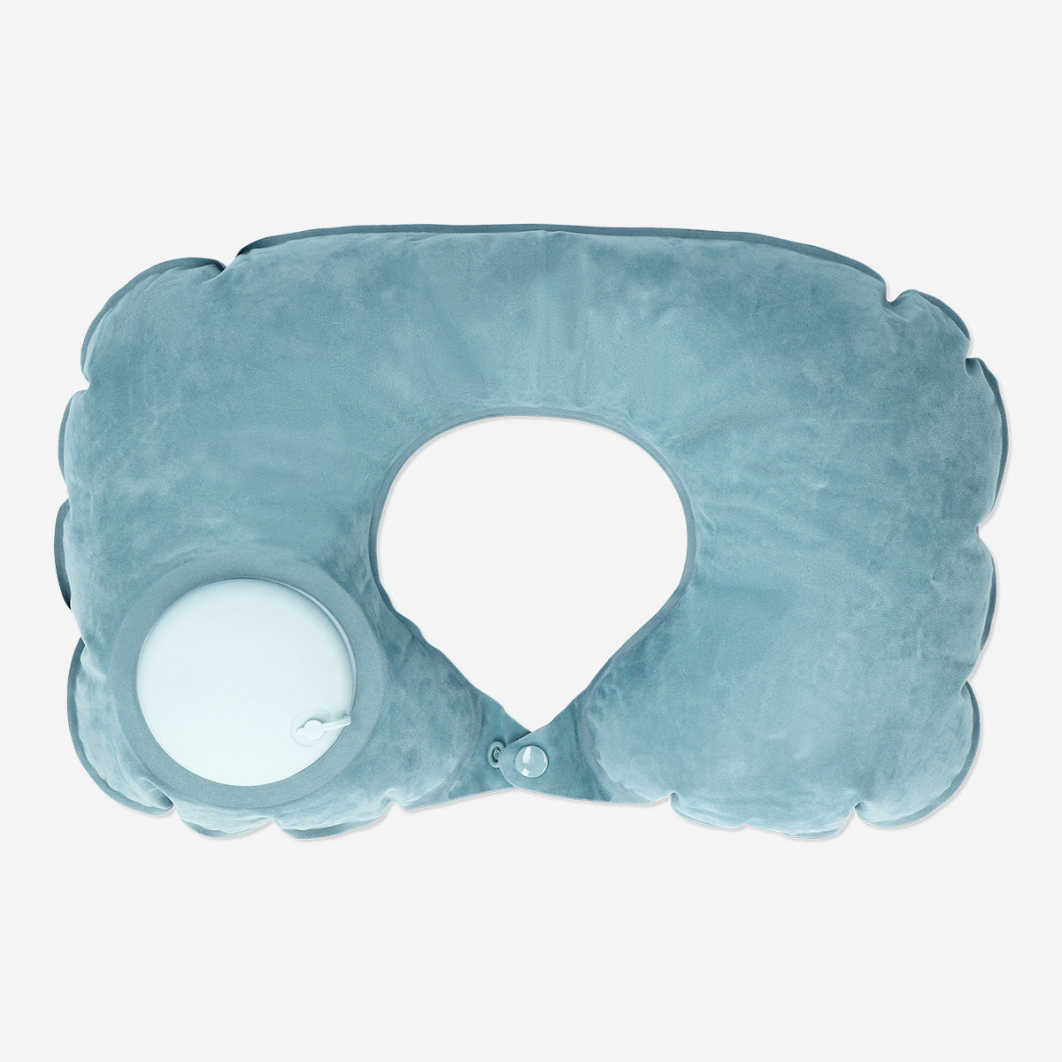 TRAVEL PILLOW TPU W INFLATABLE BUTTON IN CARRY BAG