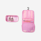 TOILETRY BAG TRAVEL W HOOK+MIRROR WITH REMOVABLE POCKET