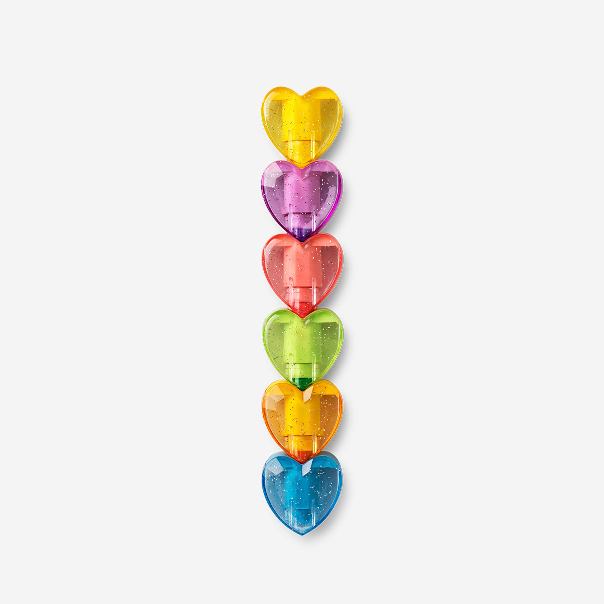 HIGHLIGHTERS STACKABLE HEARTS