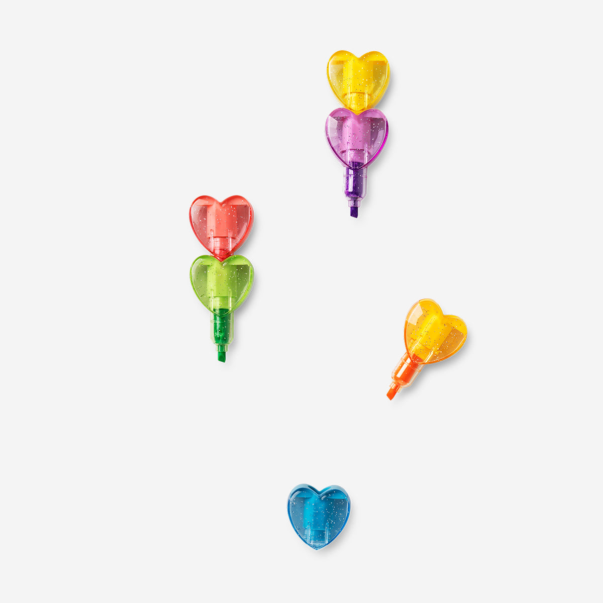 HIGHLIGHTERS STACKABLE HEARTS